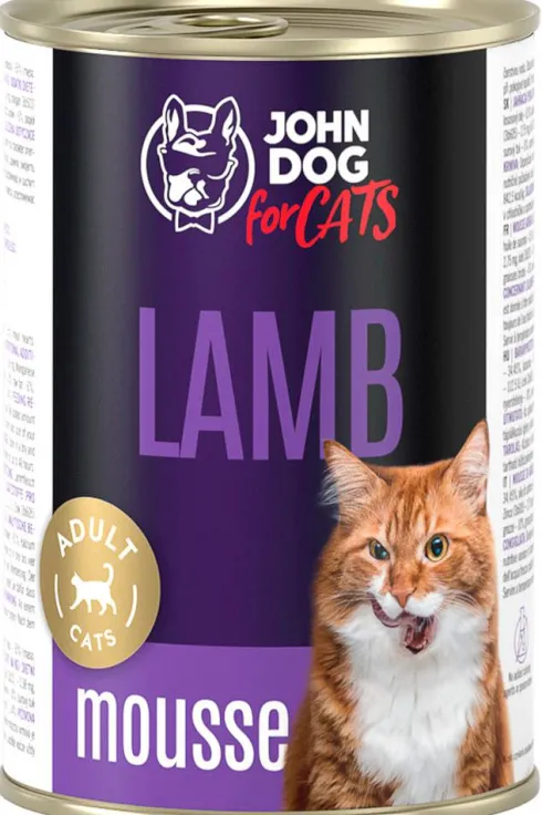 John Dog Adult Lamb Mousse Mokra Karma dla kota op. 400g