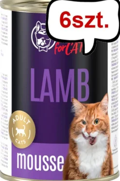John Dog Adult Lamb Mousse Mokra Karma dla kota op. 400g Pakiet 6szt.