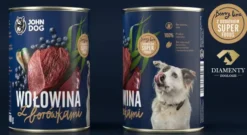 John Dog Berry line Adult Wołowina z borówką Mokra Karma dla psa op. 400g
