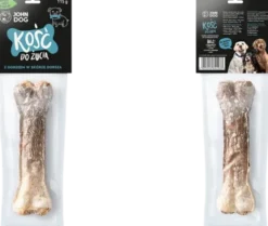 John Dog Kość z Dorszem w skórze dorsza dla psa 12cm op. 55g