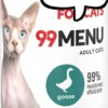 John Dog 99 Menu Adult Goose Mokra Karma dla kota op. 400g Pakiet 6szt.