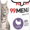 John Dog 99 Menu Adult Turkey Mokra Karma dla kota op. 400g Pakiet 6szt.