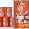 John Dog Pumpkin line Adult Jagnięcina z Królikiem i dynią Mokra Karma dla psa op. 400g Pakiet 6szt.