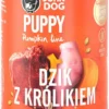 John Dog Pumpkin line Puppy Dzik z królikiem i dynią Mokra Karma dla psa op. 400g