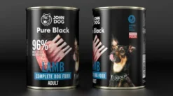 John Dog Pure Black Adult Lamb Mokra Karma dla psa op. 400g