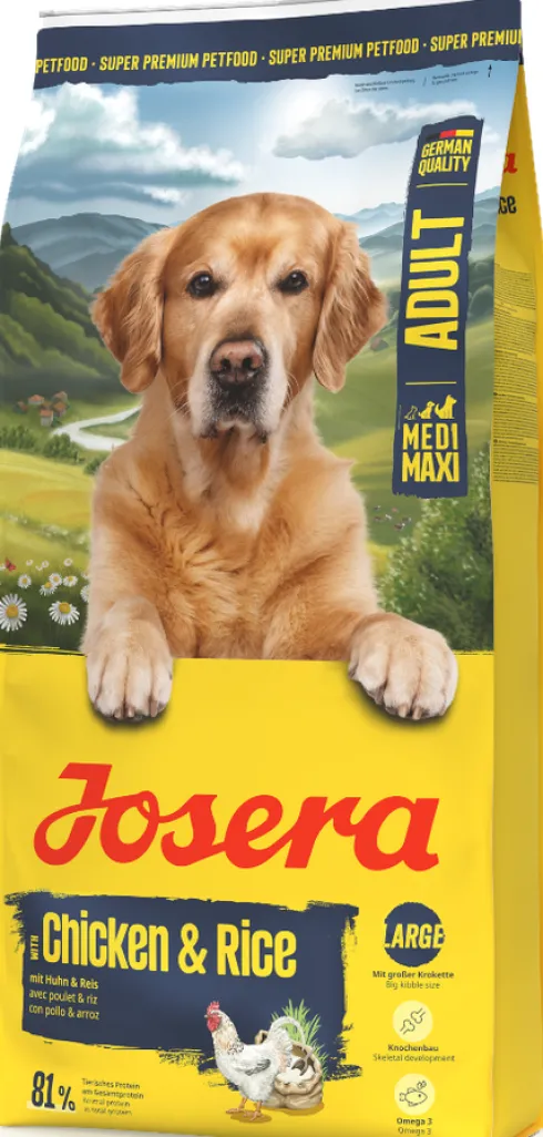 Josera Adult Medi/Maxi Chicken&Rice Sucha Karma dla psa op. 2x12.5kg MEGA-PAK