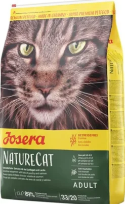 Josera Adult NatureCat Sucha Karma dla kota op. 2kg + Josera Mokra karma op. 200g GRATIS