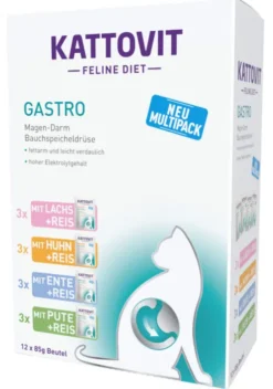 Kattovit Feline Diet Gastro Neu Multipack Mokra Karma dla kota op. 12x85g