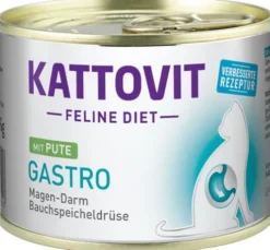 Kattovit Feline Diet Gastro z indykiem (Pute) Mokra Karma dla kota op. 185g
