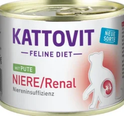 Kattovit Feline Diet Niere/Renal z indykiem (Pute) Mokra Karma dla kota op. 185g
