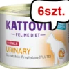 Kattovit Feline Diet Urinary z cielęciną (Kalb) Mokra Karma dla kota op. 185g Pakiet 6szt.