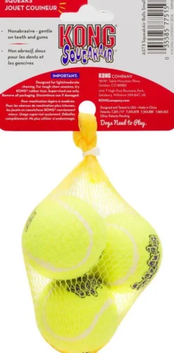 Kong Piłka Squeakair Ball dla psa rozm. S op. 3szt. nr kat. AST3E