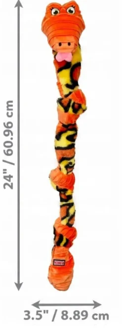 Kong Pluszowa Zabawka Knots Snake M/L dla psa dł. 61cm nr kat. NKSN11E