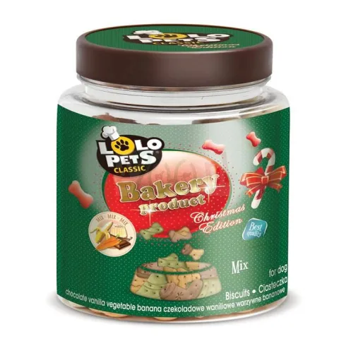 LoLo Pets Ciastka Christmas Edition Mix smaków dla psa op. 240g nr kat. 80791 WYPRZEDAŻ