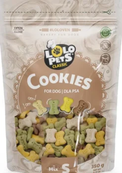 LoLo Pets Ciastka MIX smaków dla psa rozm. S op. 350g nr kat. 80800