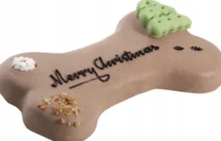LoLo Pets Tort Merry Christmas o smaku orzechowo-czekoladowym dla psa WYPRZEDAŻ