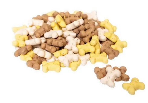 Maced Ciasteczka waniliowe kosteczki MIX dla psa op. 1kg