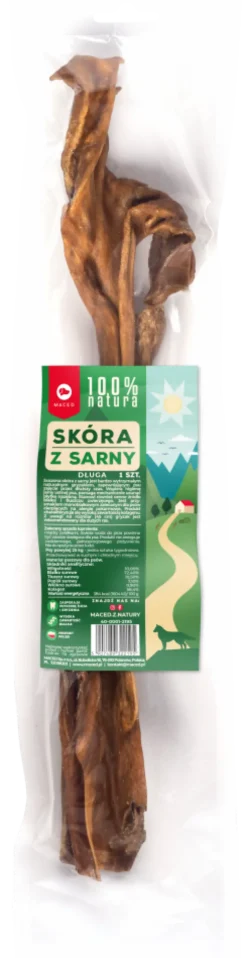 Maced Gryzak Skóra z sarny rozm. 45cm dla psa