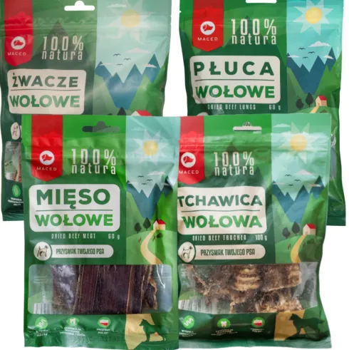 Maced Przysmak Pakiet degustacyjny nr 1 dla psa