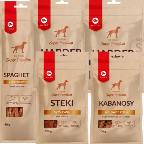 Maced Przysmak Pakiet degustacyjny nr 3 dla psa