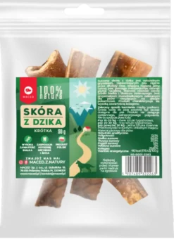 Maced Przysmak Skóra z dzika dla psa op. 50g