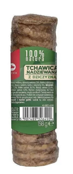 Maced Przysmak Tchawica nadziewana z dziczyzną dla psa op. 120g