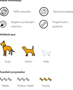 Maced Uszy wieprzowe dla psa op. 2szt.