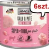 Mac's Adult Cielęcina z indykiem Mokra Karma dla kota op. 200g Pakiet 6szt.