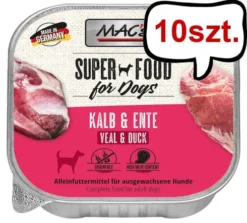 Mac's Adult Cielęcina z kaczką Mokra Karma dla psa op. 150g Pakiet 10szt.