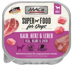 Mac's Adult Cielęcina z sercami i wątrobą Mokra Karma dla psa op. 150g