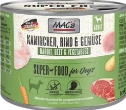 Mac's Adult Królik z warzywami Mokra Karma dla psa op. 200g