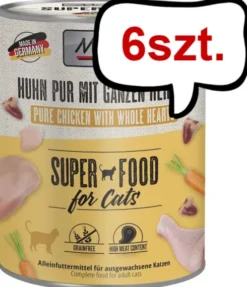 Mac's Adult Kurczak z sercami drobiowymi Mokra Karma dla kota op. 800g Pakiet 6szt.