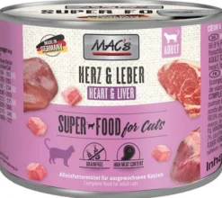 Mac's Adult Serce z wątróbką Mokra Karma dla kota op. 200g