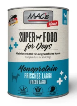 Mac's Adult Superfood Monoprotein Jagnięcina Mokra Karma dla psa op. 400g