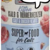Mac's Kitten Cielęcina z kurzymi sercami Mokra Karma dla kociąt op. 400g Pakiet 6szt.