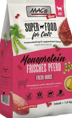 Mac's Monoprotein Adult Horse Sucha Karma dla kota op. 1.5kg