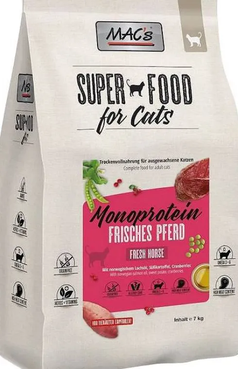 Mac's Monoprotein Adult Horse Sucha Karma dla kota op. 7kg