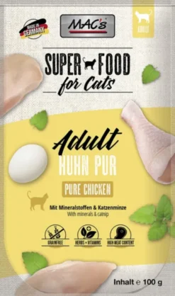 Mac's Monoprotein Adult Kurczak Mokra Karma dla kota op. 100g Pakiet 12szt.