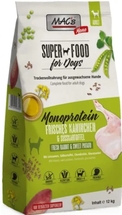 Mac's Monoprotein Adult Rabbit&Sweet Potato Sucha Karma dla psa op. 12kg