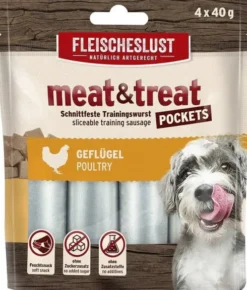 MeatLove Meat&Treat Poultry Przysmak dla psa op. 4x40g