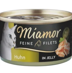 Miamor Feine Filets Adult Filet z kurczaka w delikatnej galaretce op. 100g Puszka Pakiet 12szt.