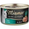 Miamor Feine Filets Adult Tuńczyk i ryż Mokra Karma dla kota op. 100g Puszka