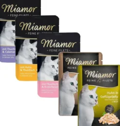 Miamor Feine Filets Pakiet degustacyjny Mokra Karma dla kota op. 10x100g SASZETKA