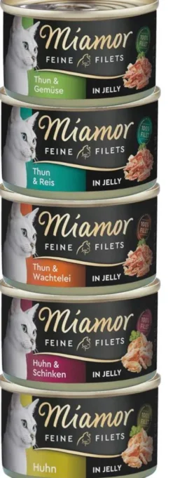 Miamor Feine Filets Pakiet degustacyjny Puszka op. 10x100g