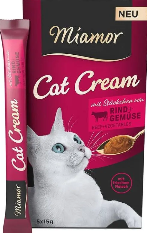 Miamor Pasta Cat Cream Rind-Gemuse dla kota op. 75g