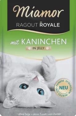 Miamor Ragout Royale Adult Królik Mokra Karma dla kota op. 100g Pakiet 22szt.
