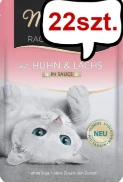 Miamor Ragout Royale Adult Kurczak i łosoś Mokra Karma dla kota op. 100g Pakiet 22szt.