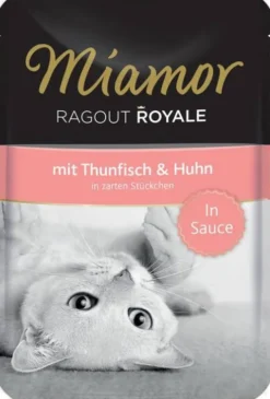 Miamor Ragout Royale Adult Tuńczyk i kurczak Mokra Karma dla kota op. 100g Pakiet 22szt.