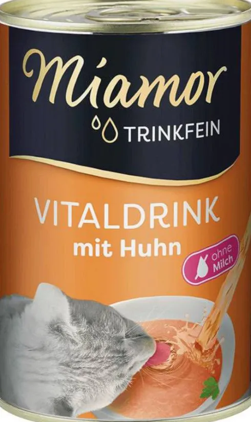 Miamor Trinkfein Vitaldrink mit Huhn Mokra Karma dla kota poj. 135ml