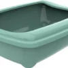 Moderna Kuweta z ramką Artist-O-Tray dla kota kolor zielony